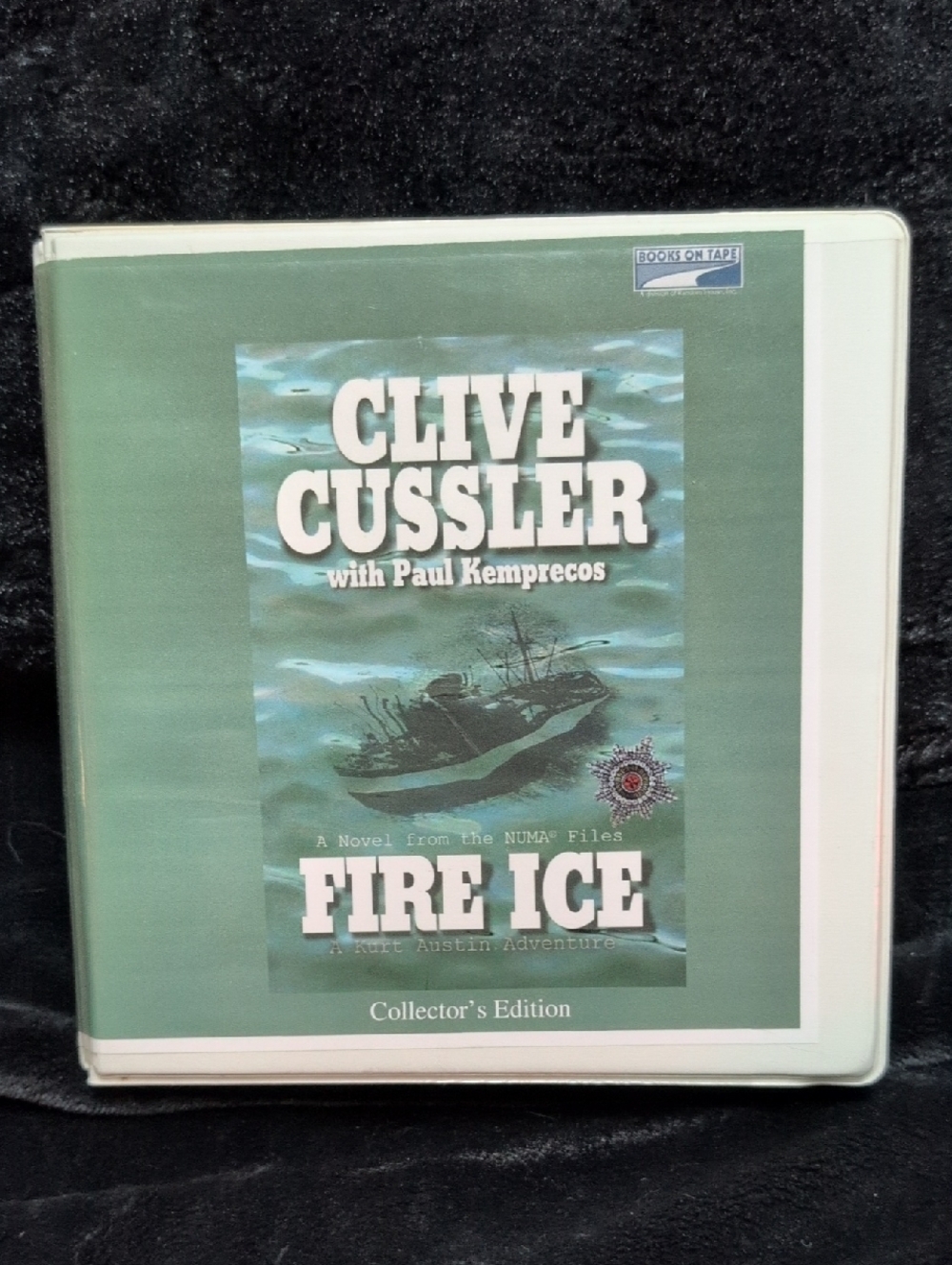 Clive Cussler "Fire Ice" Audiobook Collector's Edition